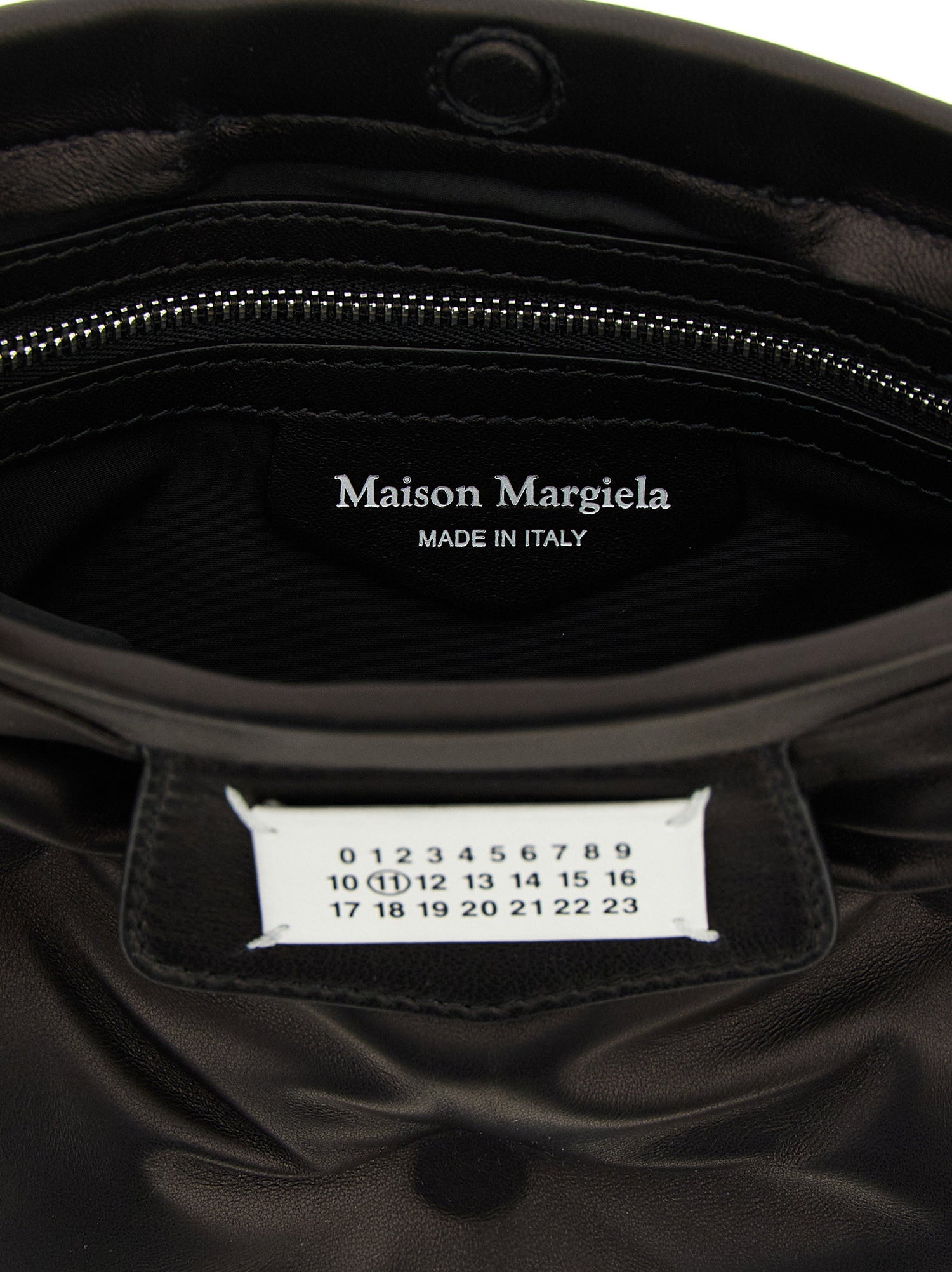 Maison Margiela Glam Slam Flat Pocket Crossbody Bag Black