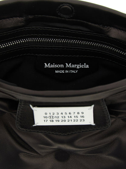 Maison Margiela Glam Slam Flat Pocket Crossbody Bag Black