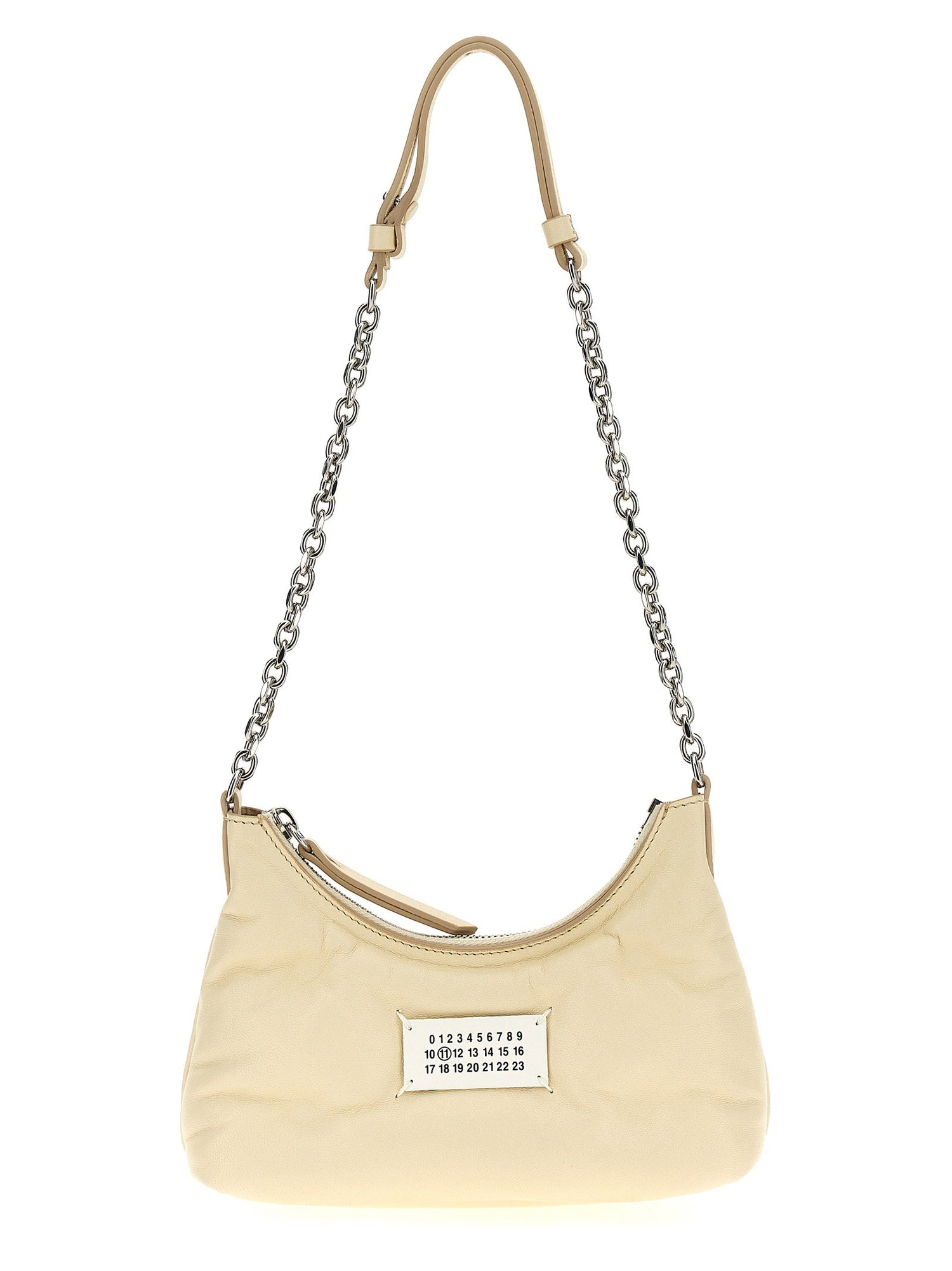 Maison Margiela Glam Slam Hobo Micro Shoulder Bag White