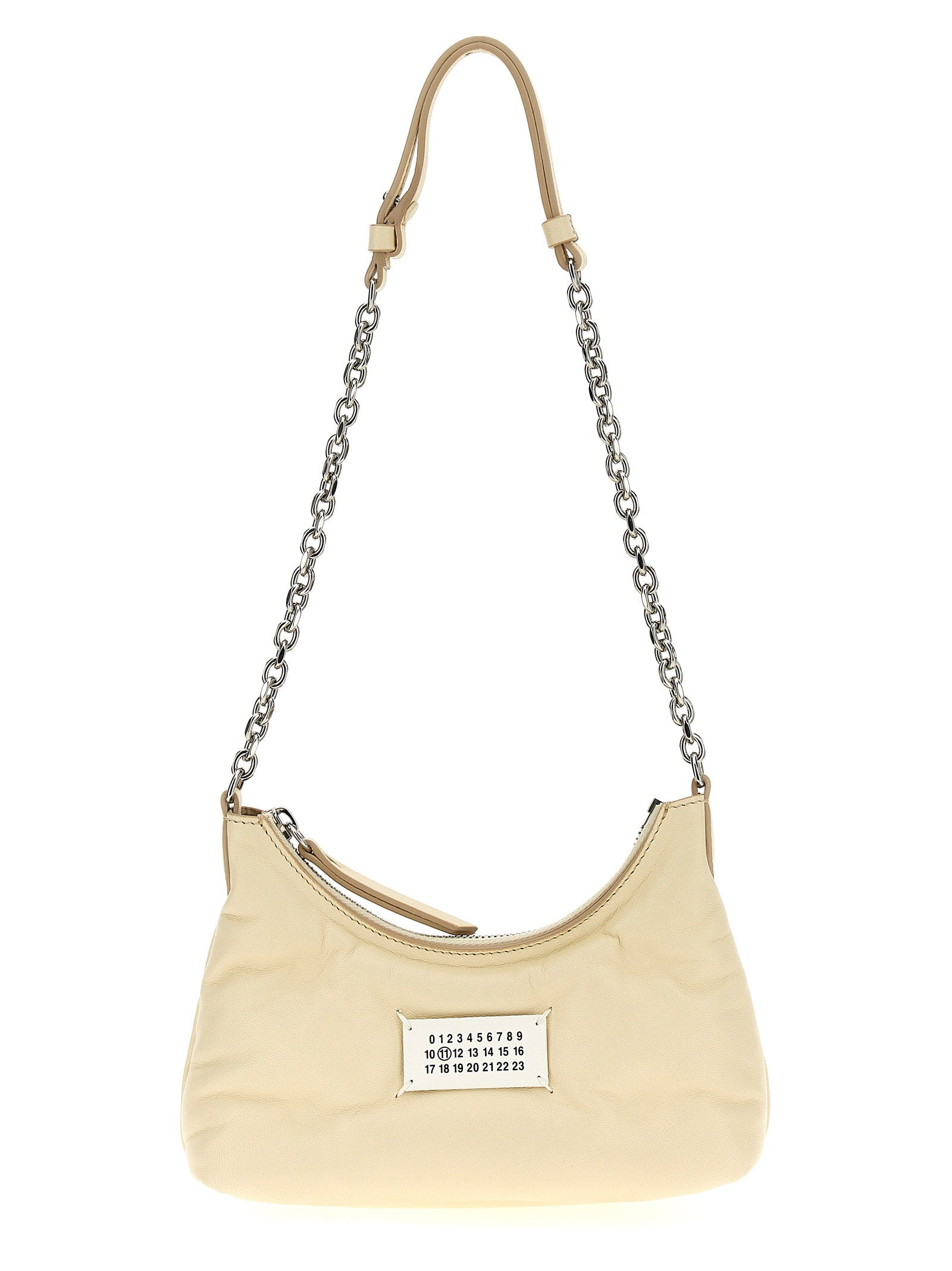 Maison Margiela Glam Slam Hobo Micro Shoulder Bag White