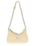 Maison Margiela Glam Slam Hobo Micro Shoulder Bag White