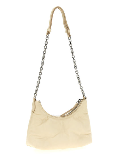 Maison Margiela Glam Slam Hobo Micro Shoulder Bag White