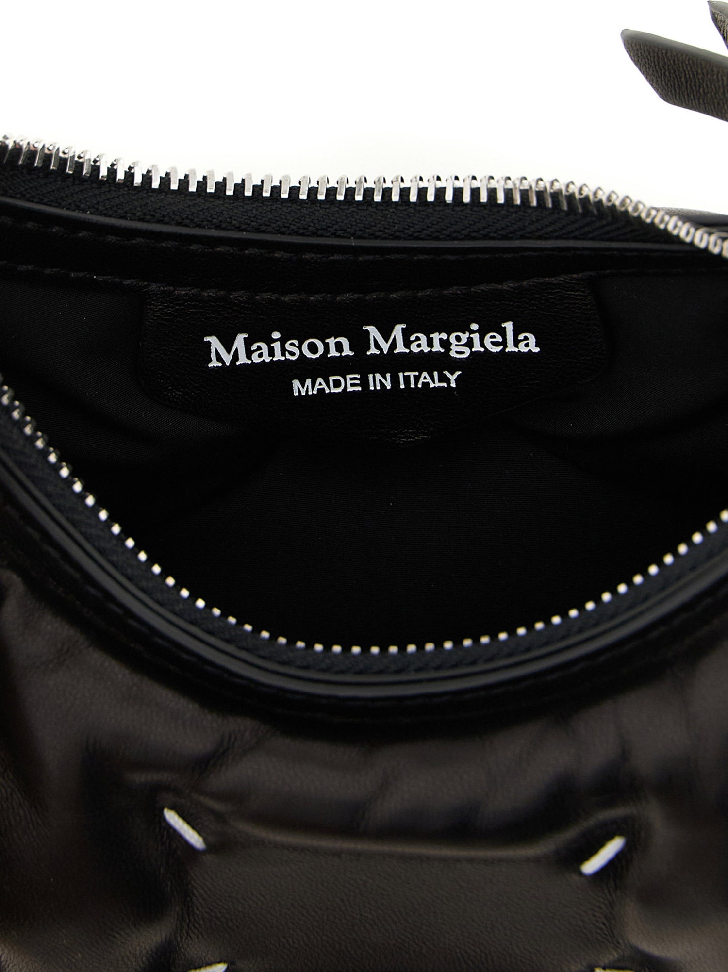 Maison Margiela Glam Slam Hobo Micro Shoulder Bag Black