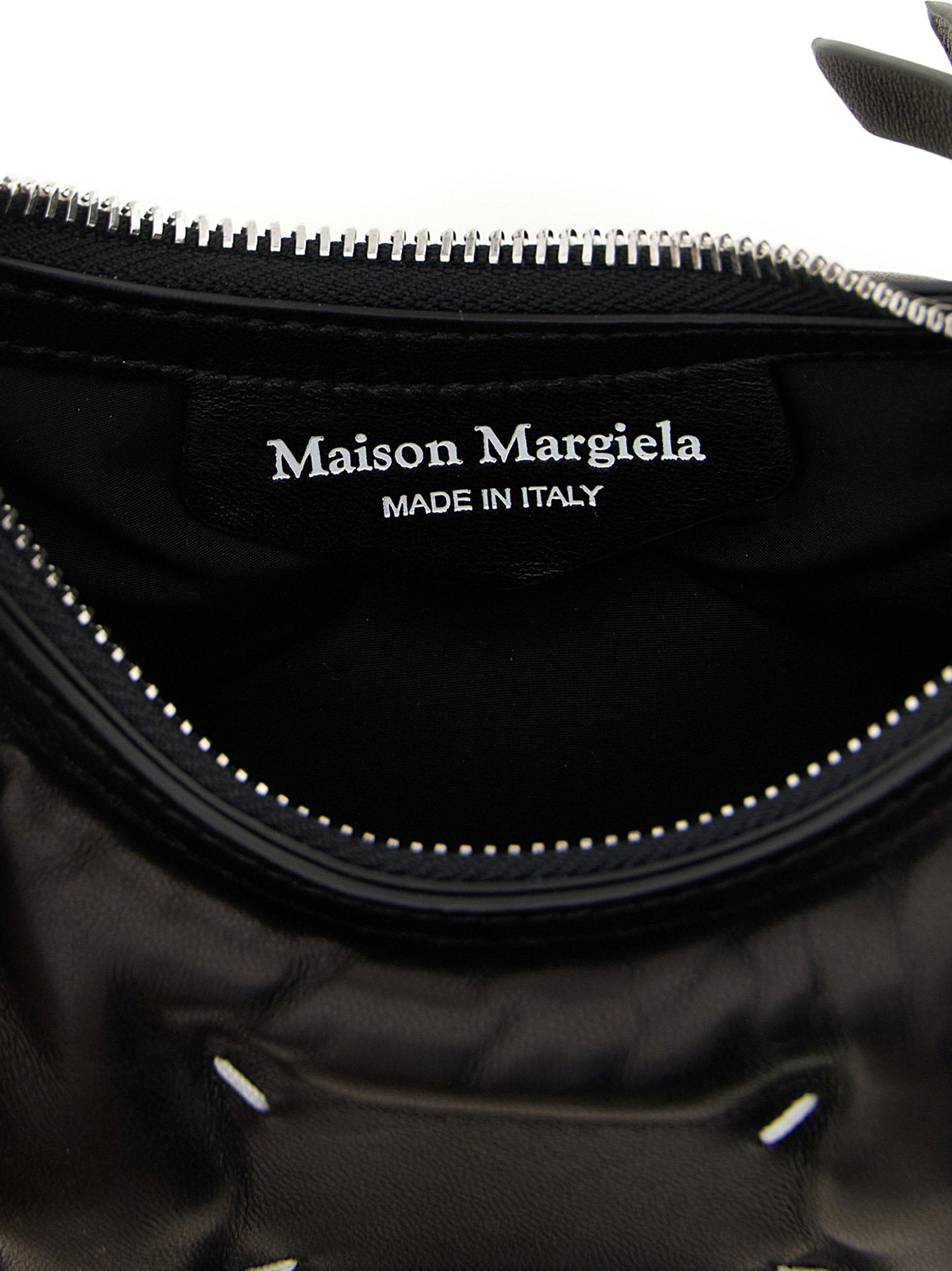 Maison Margiela Glam Slam Hobo Micro Shoulder Bag Black