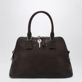 Maison Margiela Medium Loved to Death 5AC Leather Handbag Brown