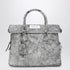 Maison Margiela 5AC Loved to Death Medium Leather Handbag White