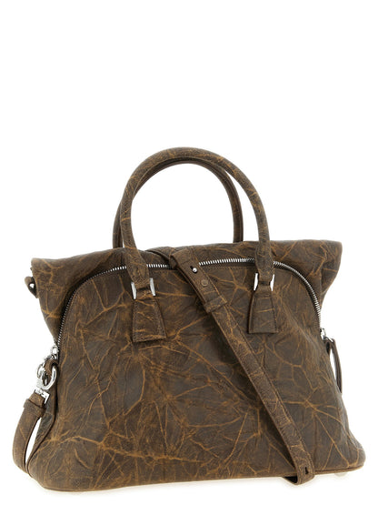 Maison Margiela 5ac Soft Medium Shoulder Bag Brown