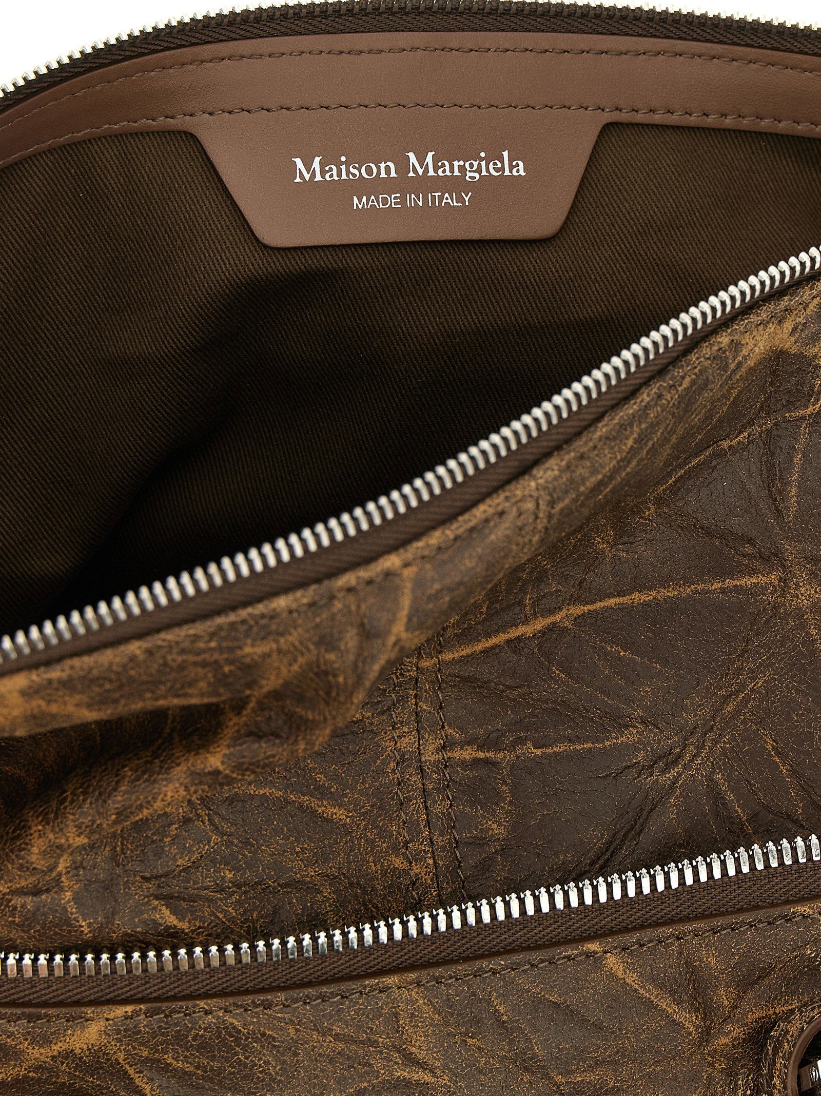 Maison Margiela 5ac Soft Medium Shoulder Bag Brown