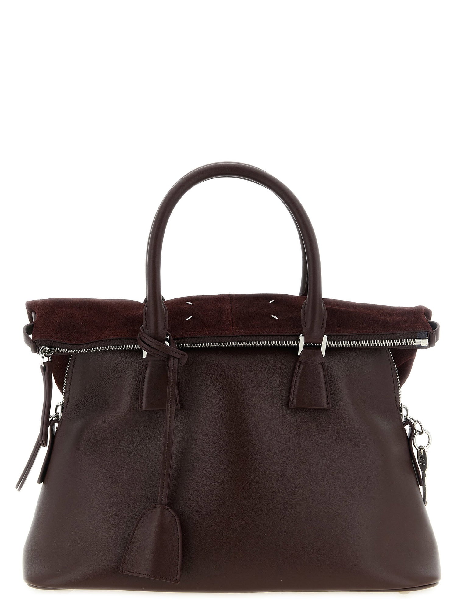 Maison Margiela 5ac Soft Medium Shoulder Bag Bordeaux