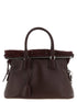 Maison Margiela 5ac Soft Medium Shoulder Bag Bordeaux