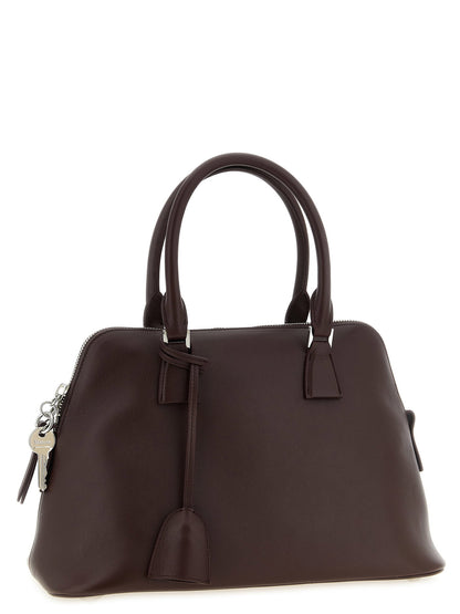 Maison Margiela 5ac Soft Medium Shoulder Bag Bordeaux