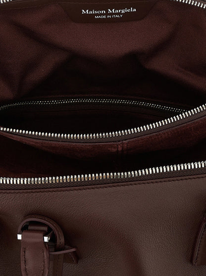 Maison Margiela 5ac Soft Medium Shoulder Bag Bordeaux
