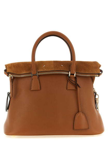Maison Margiela 5ac Soft Medium Shoulder Bag Brown