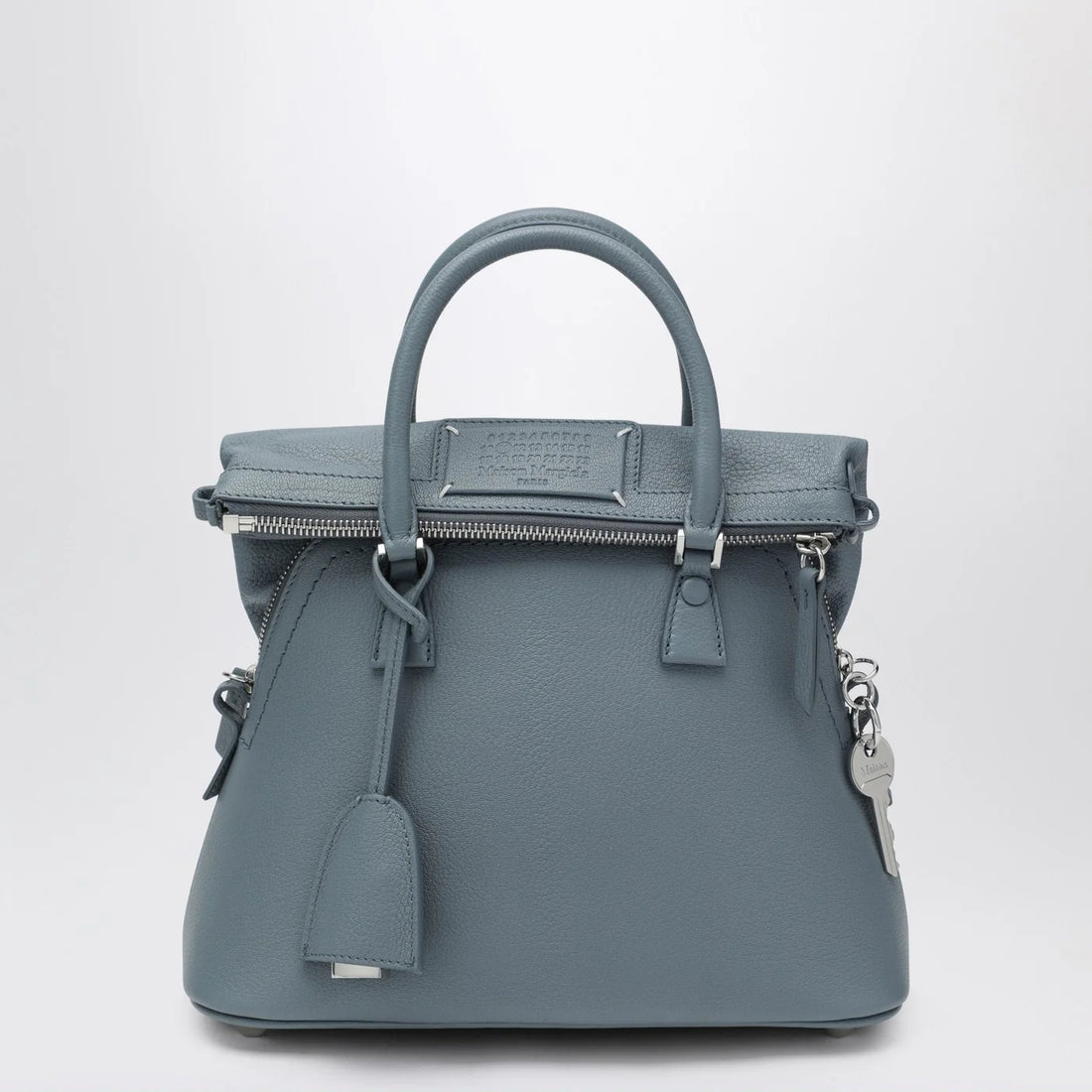 Maison Margiela 5ac Classique Mini Bag In Blue-Grey