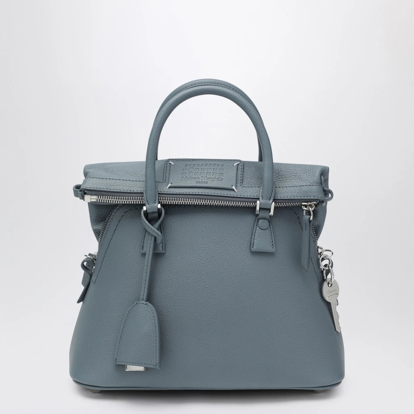 Maison Margiela 5ac Classique Mini Bag In Blue-Grey