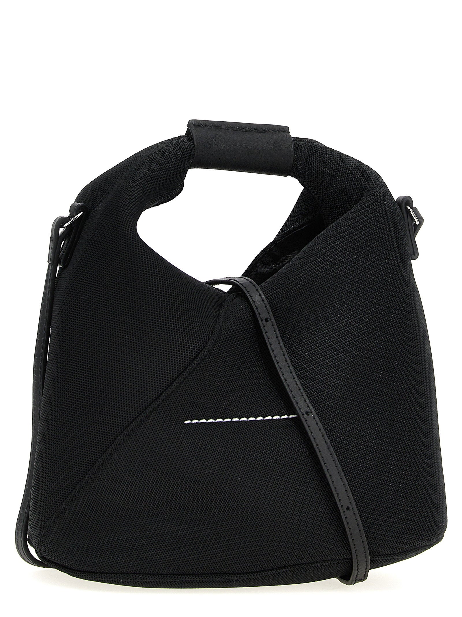 Mm6 Maison Margiela Japanese Mesh Crossbody Bag Black  