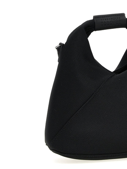 Mm6 Maison Margiela Japanese Mesh Crossbody Bag Black  