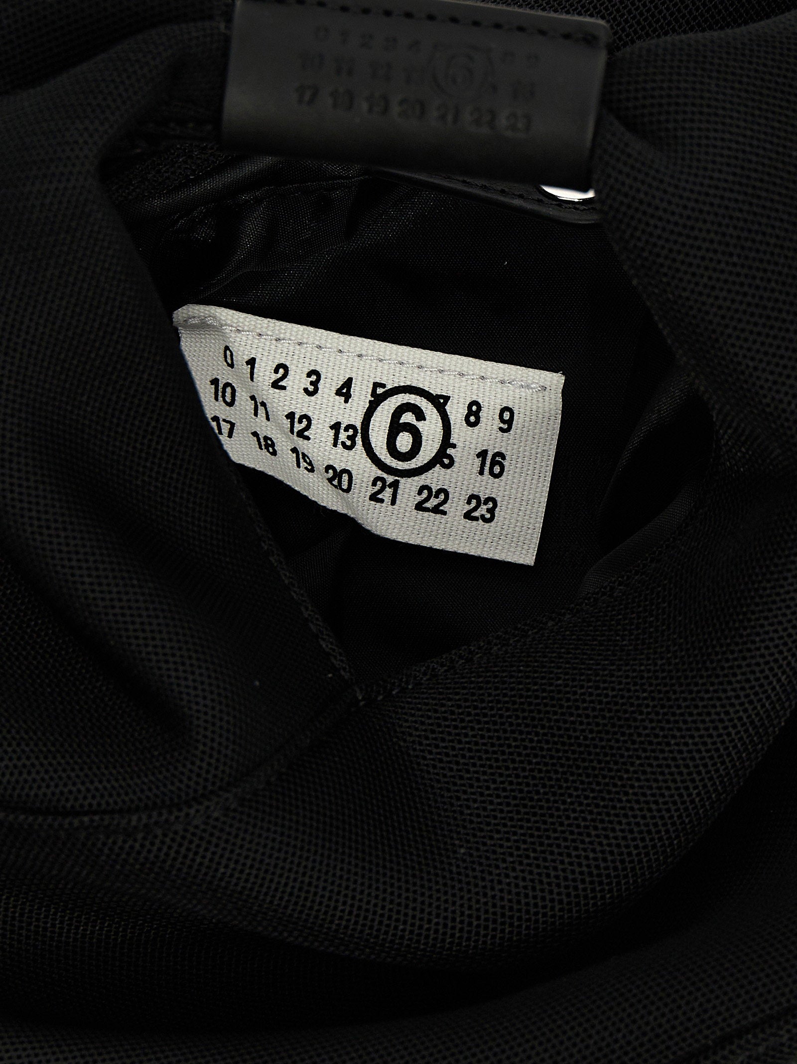 Mm6 Maison Margiela Japanese Mesh Crossbody Bag Black  