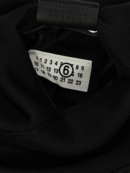 Mm6 Maison Margiela Japanese Mesh Crossbody Bag Black  