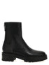 Aquazzura Saint Honore Ankle Boots Black