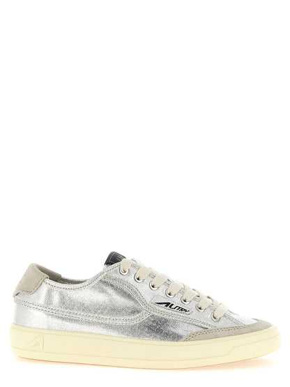 Autry Windscape Low Sneakers Silver