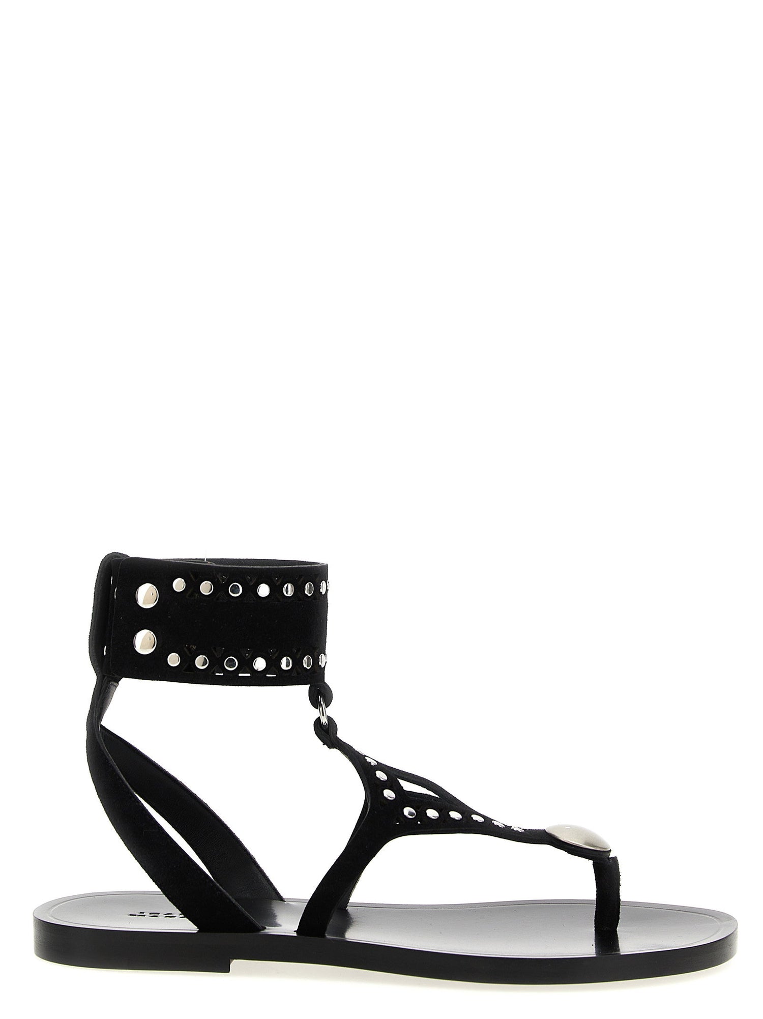 Isabel Marant Edil Sandals Black  