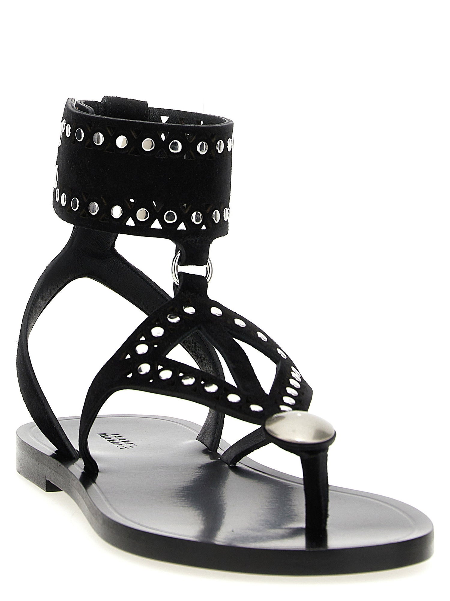 Isabel Marant Edil Sandals Black  