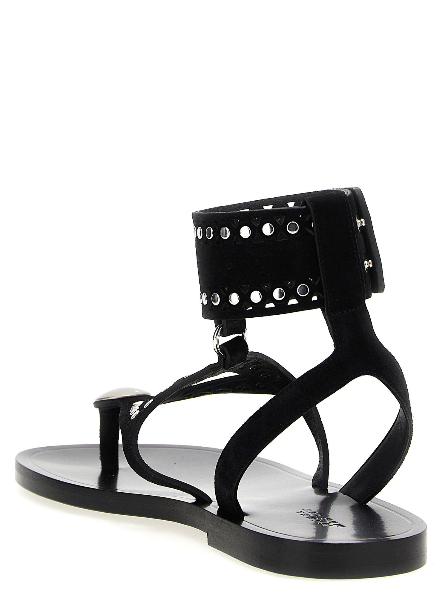 Isabel Marant Edil Sandals Black  