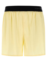 Tom Ford Silk Shorts Yellow