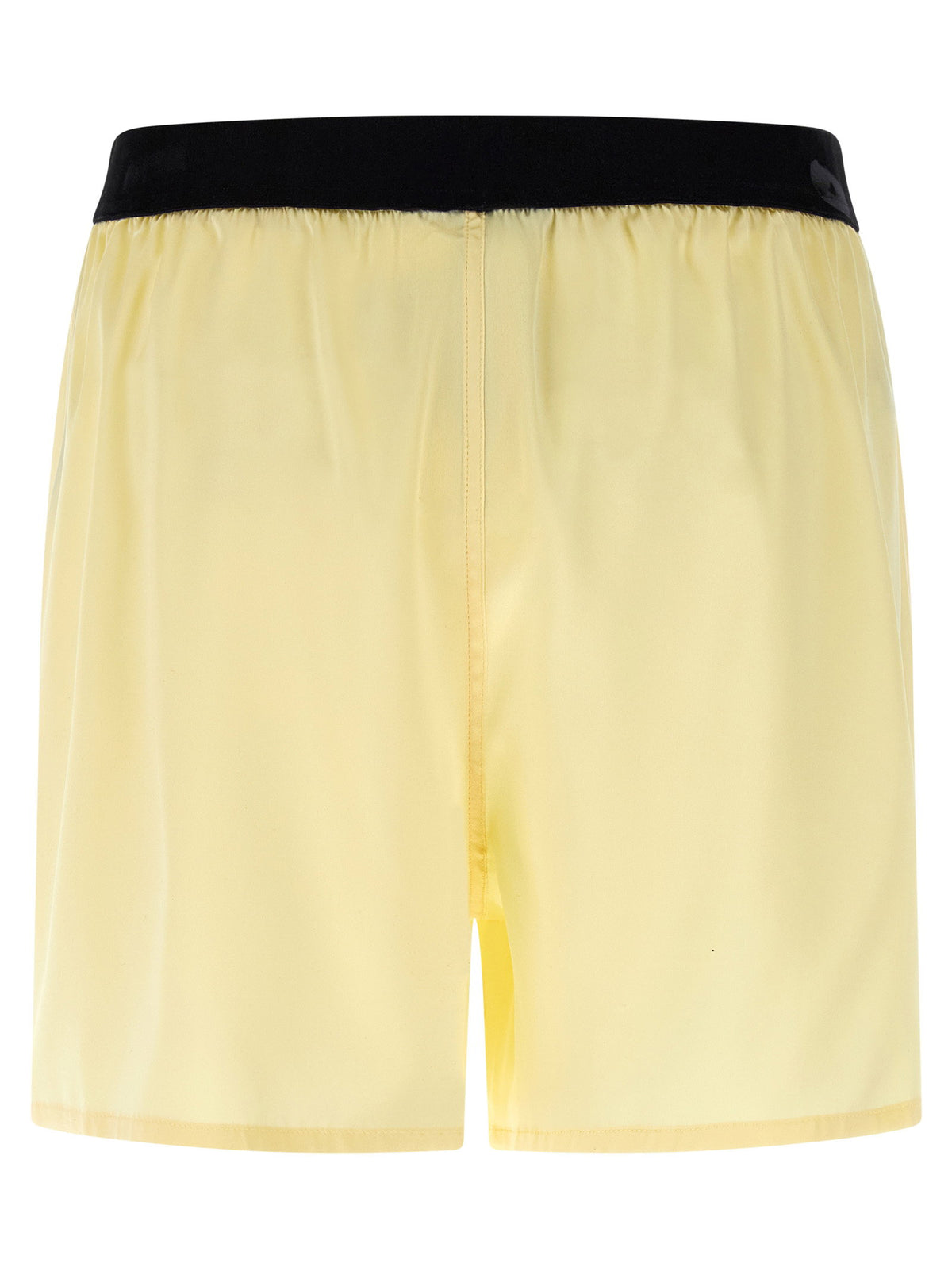 Tom Ford Silk Shorts Yellow