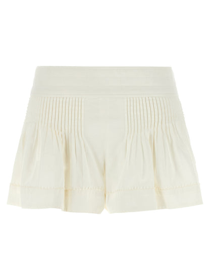 Isabel Marant Cybila Shorts White