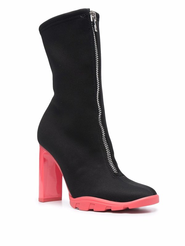 Slim tread ankle boots