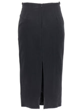 David Koma Puffer Circle Embroidery Skirt Black