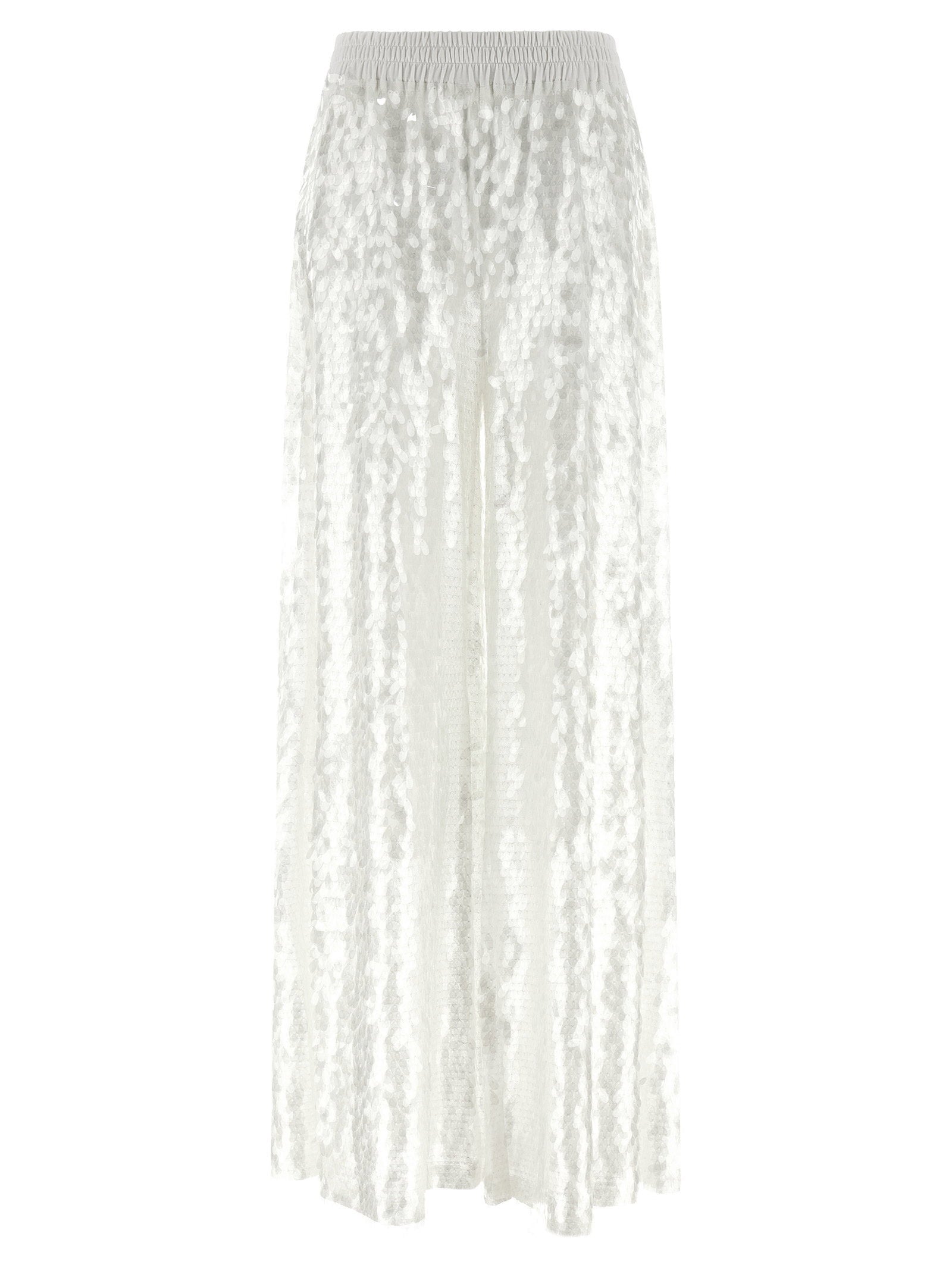 Norma Kamali Boyfriend Elephant Pants White