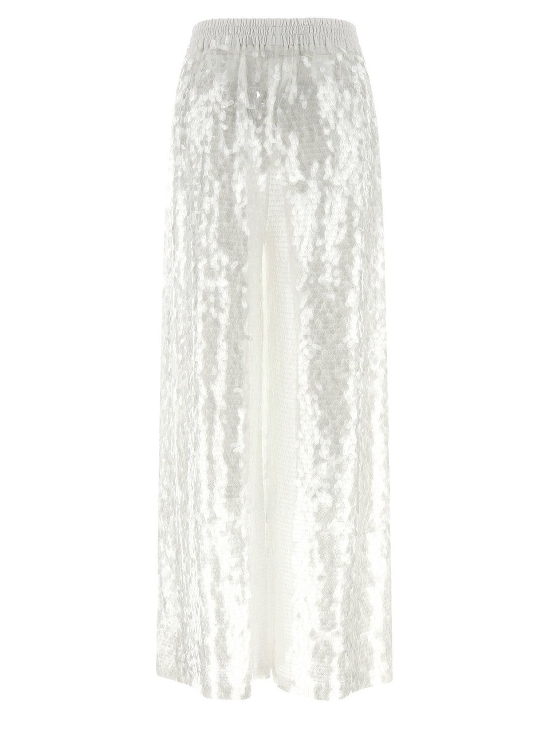 Norma Kamali Boyfriend Elephant Pants White