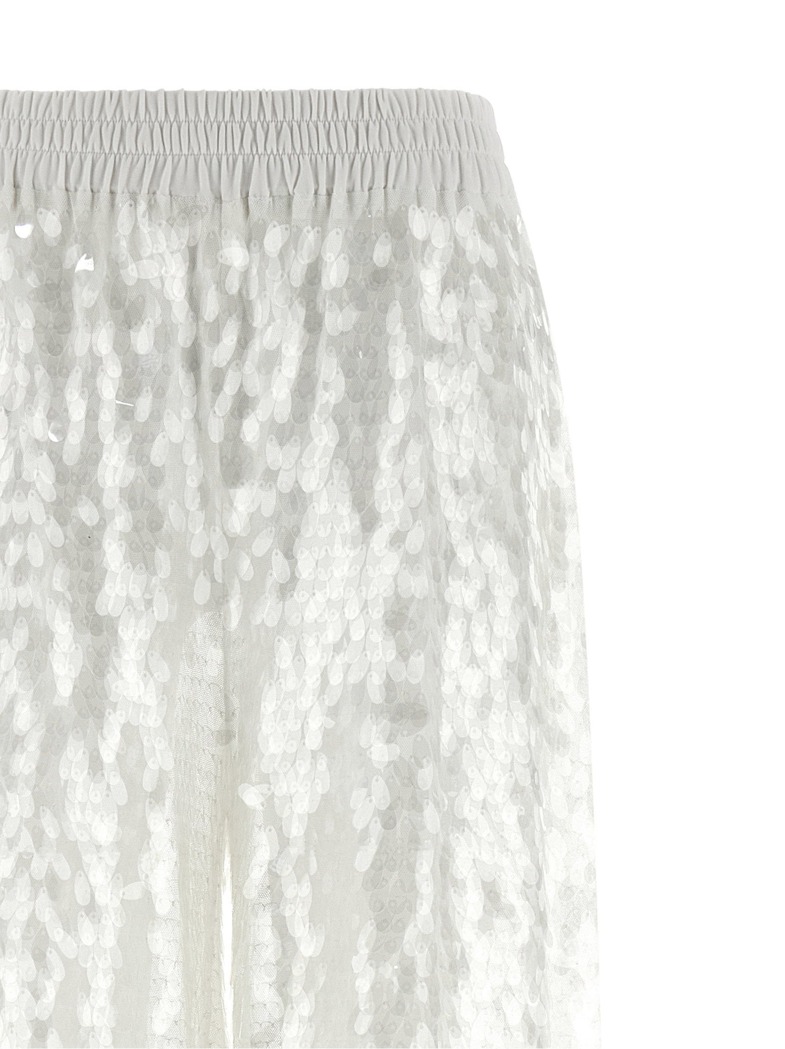 Norma Kamali Boyfriend Elephant Pants White