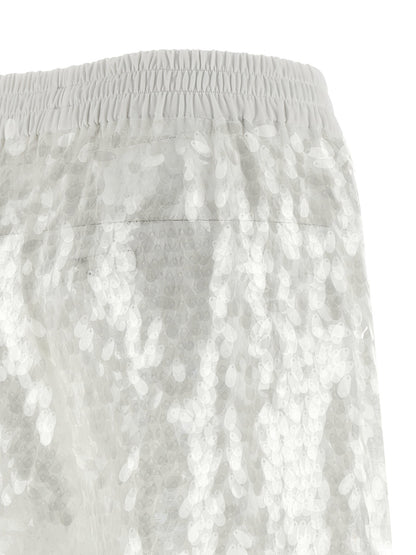 Norma Kamali Boyfriend Elephant Pants White