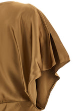 Norma Kamali Reverse Obie Dress Beige