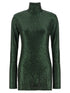 Norma Kamali Pickleball Dress Green