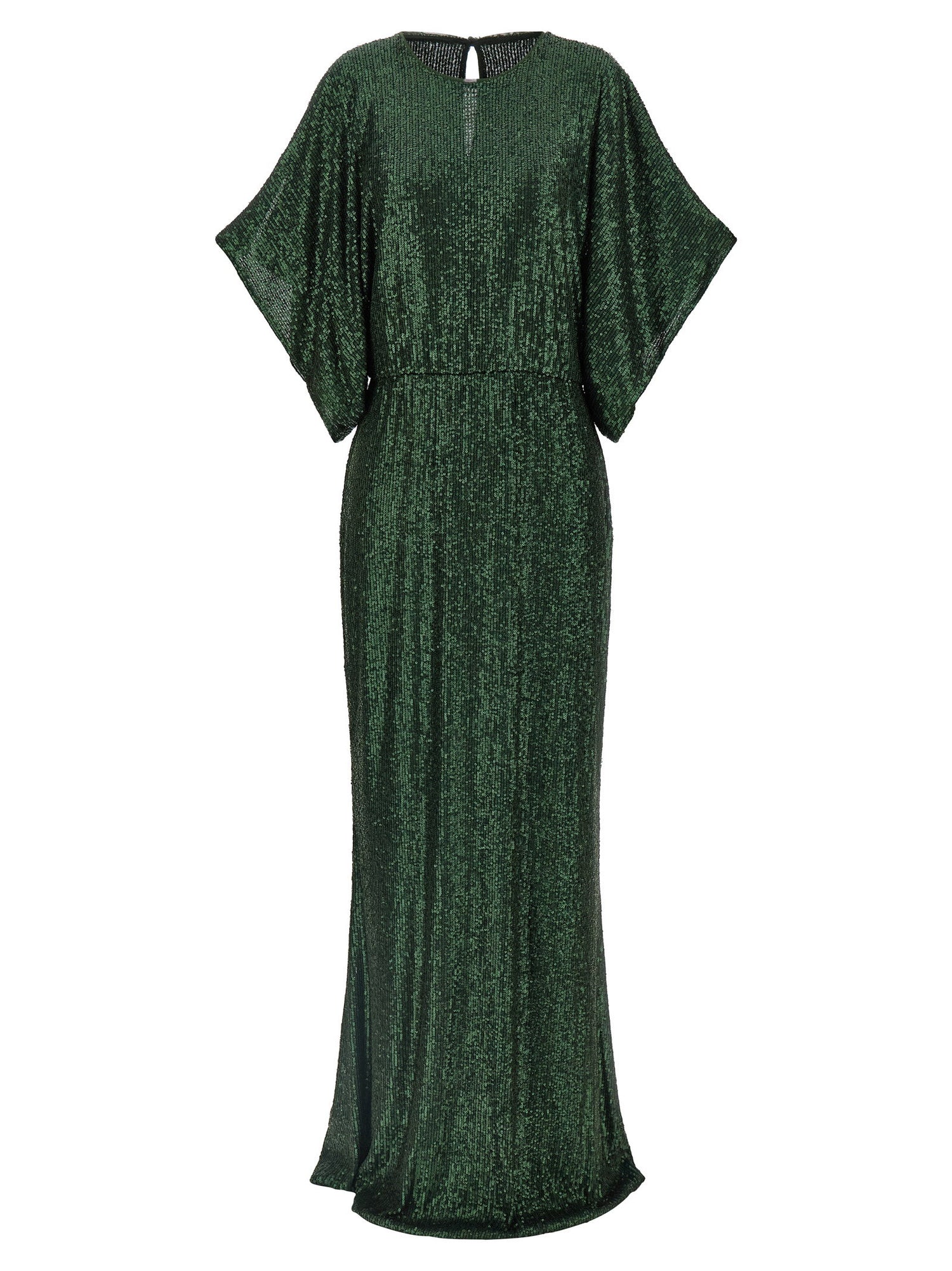 Norma Kamali Reverse Obie Dress Green