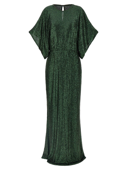 Norma Kamali Reverse Obie Dress Green