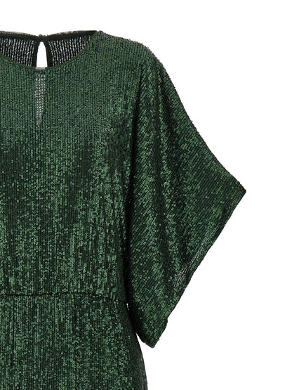 Norma Kamali Reverse Obie Dress Green