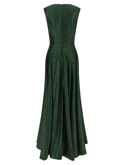 Norma Kamali Grace Dress Green