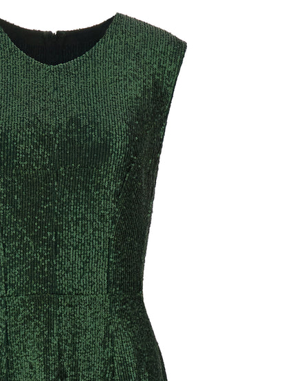Norma Kamali Grace Dress Green