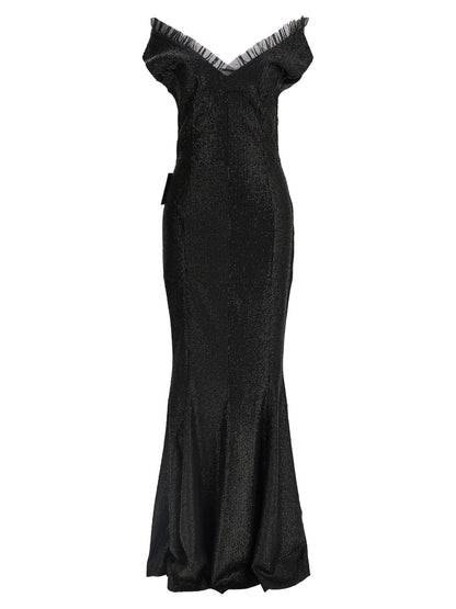 Norma Kamali Grace Dress Black  