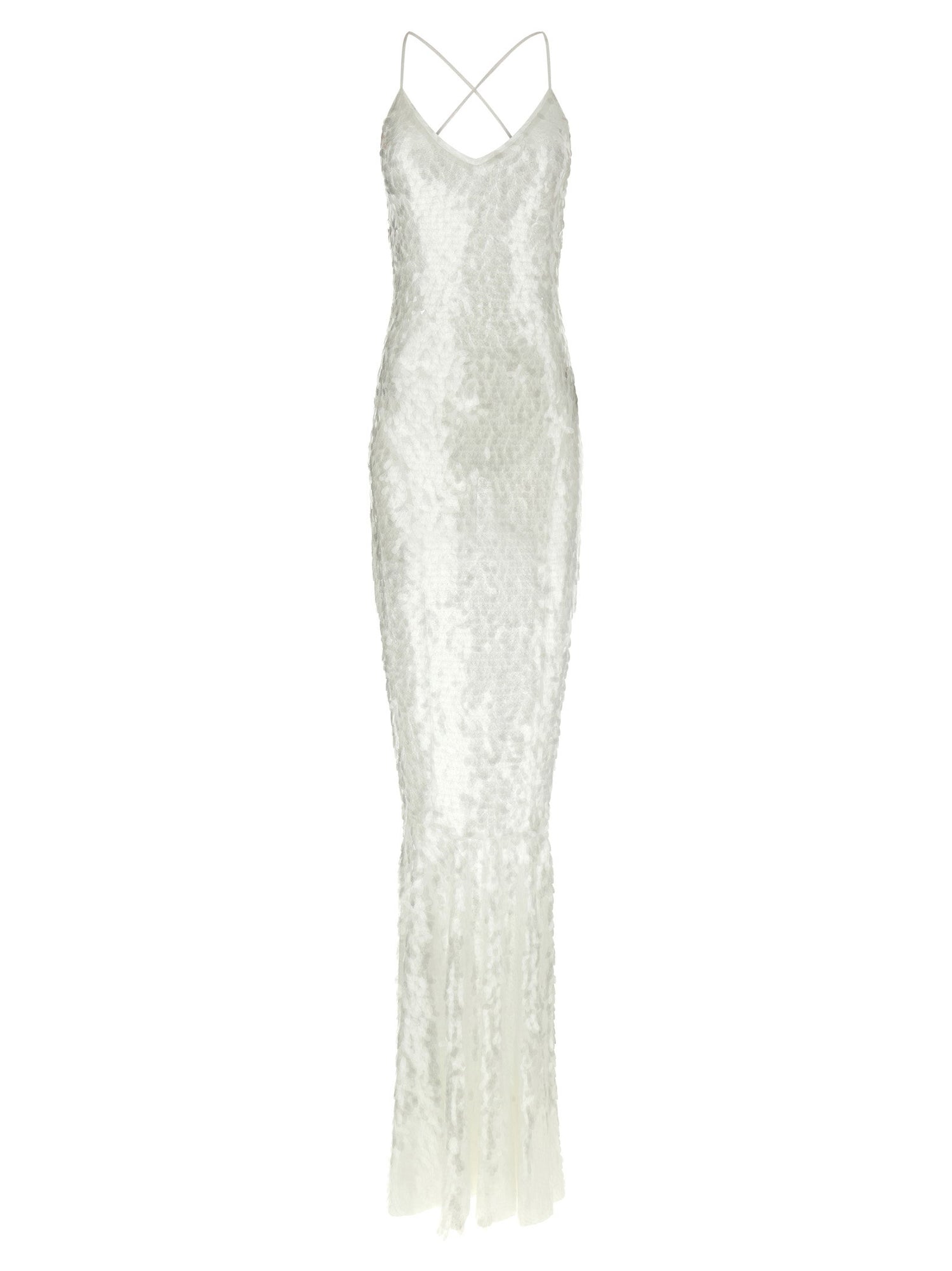 Norma Kamali Fara Dress White