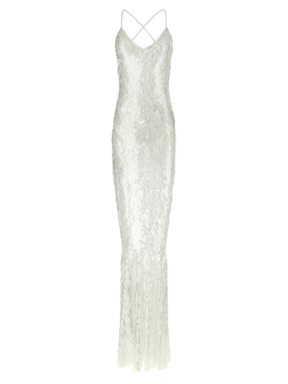 Norma Kamali Fara Dress White