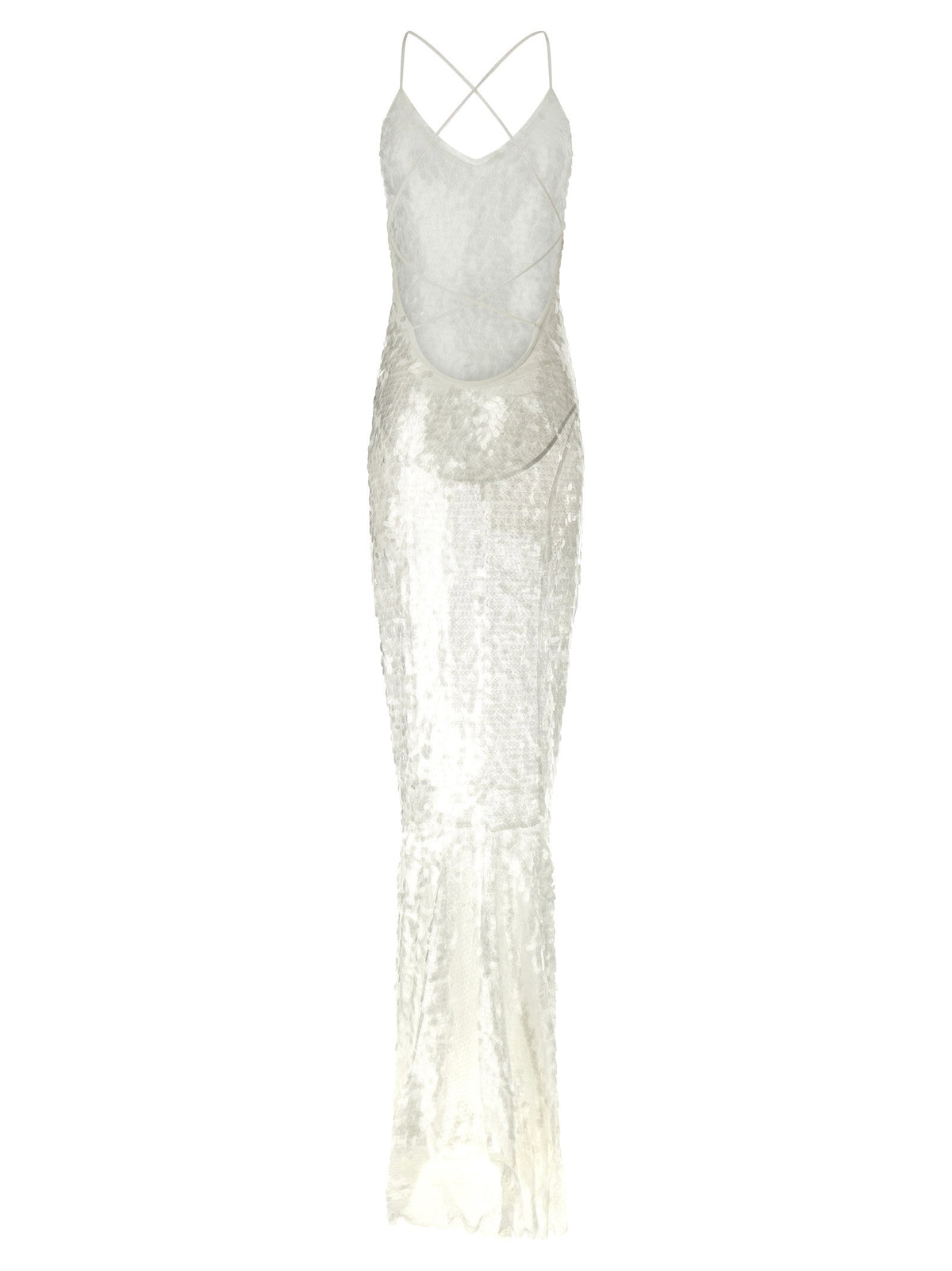 Norma Kamali Fara Dress White
