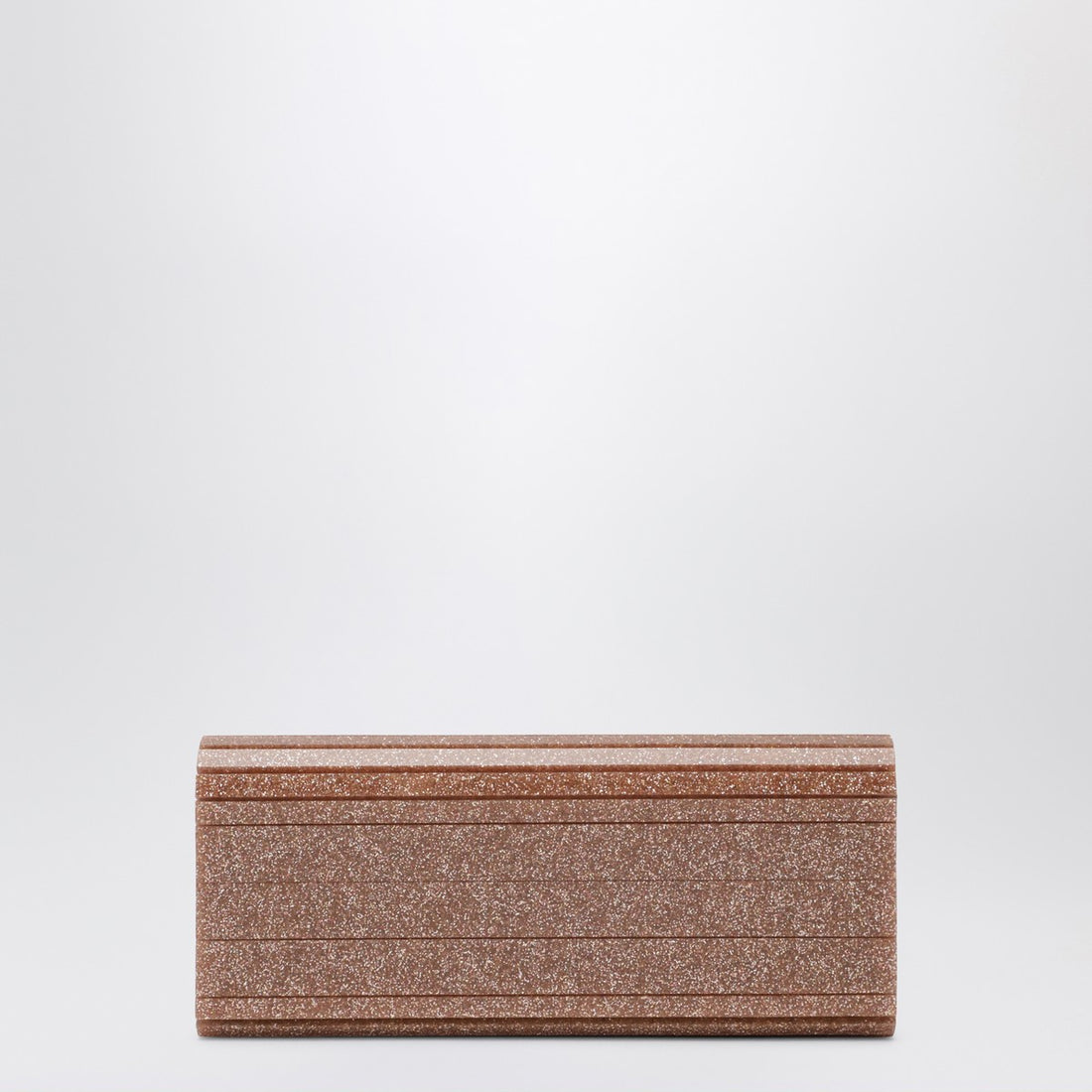 Jimmy Choo Sweetie Glitter Acrylic Clutch Pink