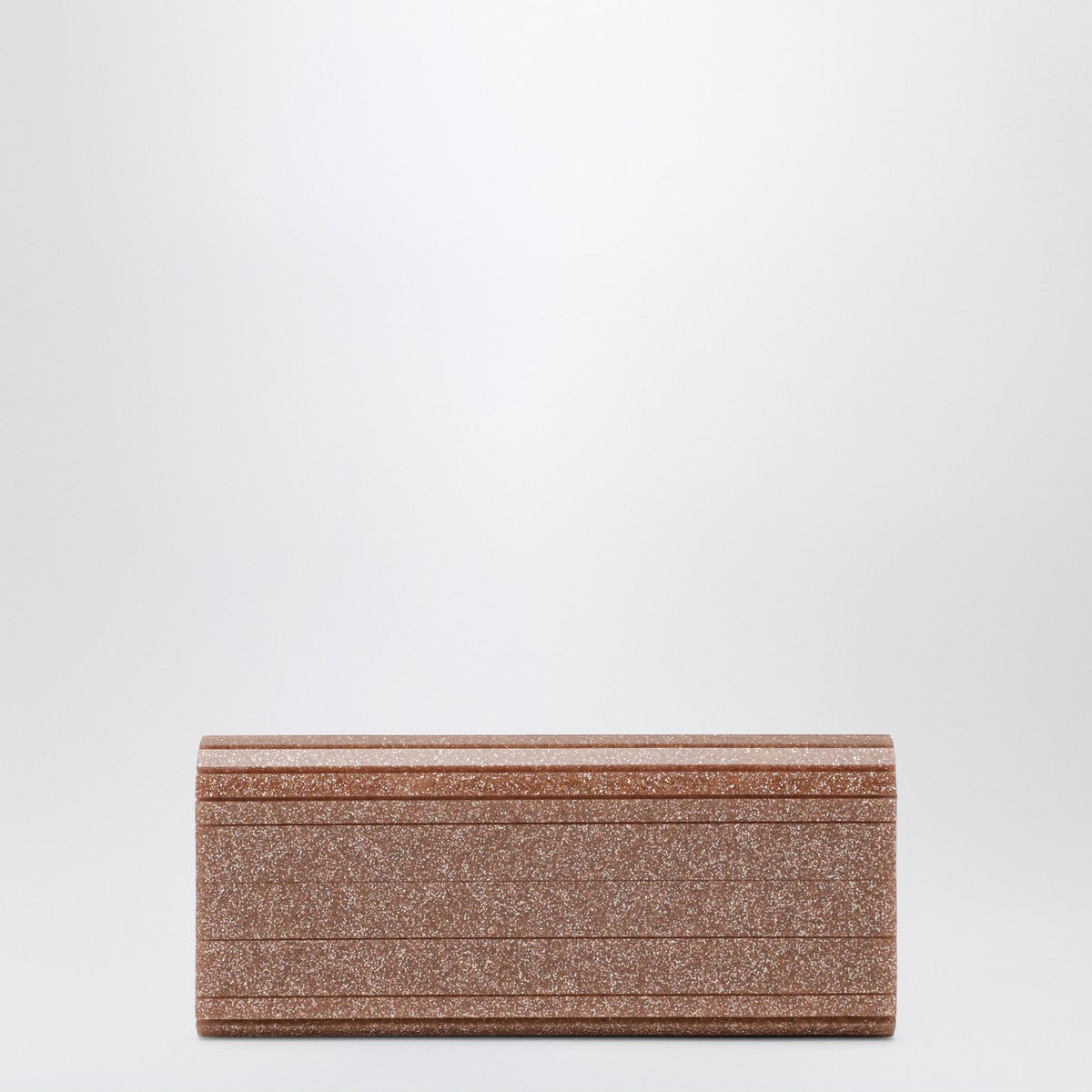 Jimmy Choo Sweetie Glitter Acrylic Clutch Pink